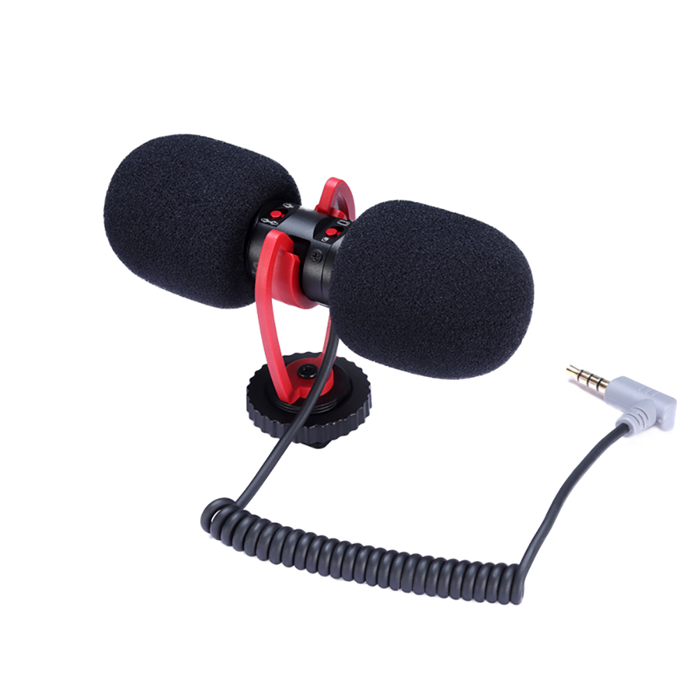 Směrový i dvousměrový mikrofon pro kamery i mobilní telefony 10
